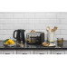 RHT94BLK Russell Hobbs Brooklyn 4 Slice Toaster - Black 